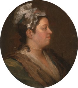 ماري هوغارث (1699-1741) ، ج .1740 (ما قبل المحادثة) (انظر 174877) بواسطة وليام هوغارث