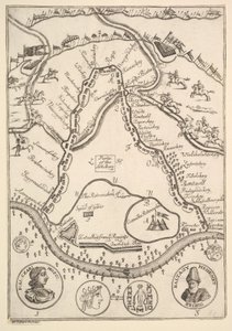 Parke of the Artillary Aubry de La Mottrayes يسافر في جميع أنحاء أوروبا وآسيا ودول أخرى ، 1723-24. بواسطة وليام هوغارث