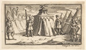 أخذ الحزام العسكري أو حزام جون بيفر ، العقوبات العسكرية الرومانية ، 17 ... ، بعد عام 1725. بواسطة وليام هوغارث