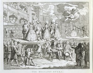 أوبرا متسول ، نقش توماس كوك (1744-1818)