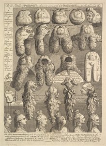 أوامر Periwigs الخمسة ، 1761. بواسطة وليام هوغارث