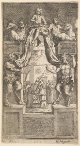 The New Metamorphosis: Frontispiece ، Vol.1 ، 1724. بواسطة وليام هوغارث