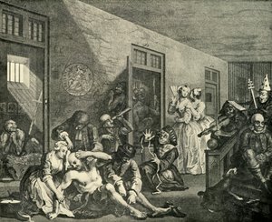 علاج المجنون ، 1733 ، 1925. بواسطة وليام هوغارث