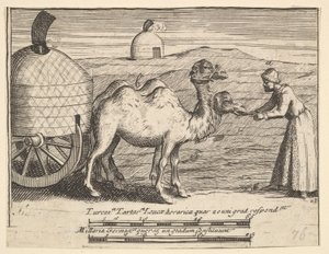 يسافر دراميدان Aubry de La Mottrayes في جميع أنحاء أوروبا وآسيا والجزء ... ، 1723-24. بواسطة وليام هوغارث
