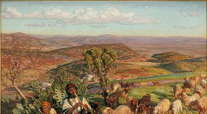 سهل إسرائيليون من مرتفعات الناصرة ، 1876 بواسطة وليام هولمان هانت