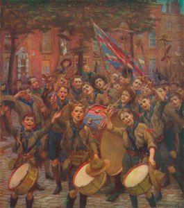هتاف رئيس الكشافة ، ج 1914 1928