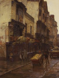 The Cradle of the Wills Tobacco Firm، Mary-le-Port Street، Bristol، c.1902 (زيت على قماش)