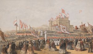 افتتاح باكستر بارك دندي 9 سبتمبر 1863 بواسطة وليام زوج مكفارلين