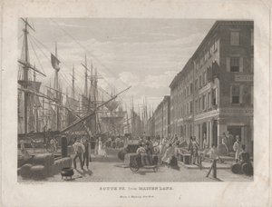 جنوب سانت من مايدن لين ، 1834. بواسطة وليام جيمس بينيت