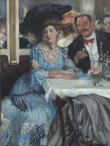 في Mouquin ، 1905 بواسطة وليام جيمس جلاكينز