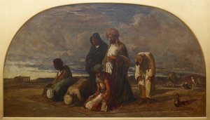 صلاة في الصحراء 1840-1849. بواسطة وليام جيمس مولر