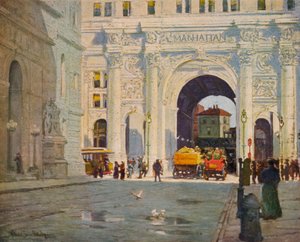 "بوابة المدينة" ، عام 1917 بواسطة وليام جين بولي