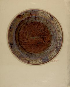طبق ألماني ، ج. 1937. بواسطة وليام أنتريم