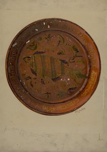 طبق ألماني ، ج. 1938. بواسطة وليام أنتريم