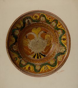 طبق ألماني ، ج. 1938. بواسطة وليام أنتريم