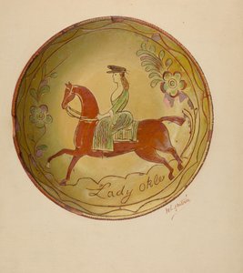 لوحة فطيرة ، 19351942. بواسطة وليام أنتريم