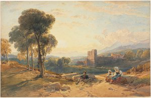 المناظر الطبيعية ، إيطاليا ، 1872. بواسطة وليام لايتون ليتش