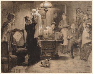 رسم تخطيطي لتوضيح الطفل الثابت ، 1912. بواسطة وليام ليروي جاكوبس