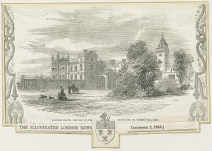 Draton Bassett - "Drayton Manor": نقش على النقش ، بدون تاريخ [سي 1843]
