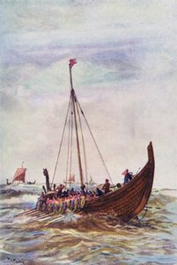 سفينة حربية زمن الملك ألفريد (لون ليثو)