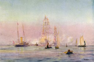 ميناء بورتسموث ، 1912 بواسطة وليام ليونيل ويلي
