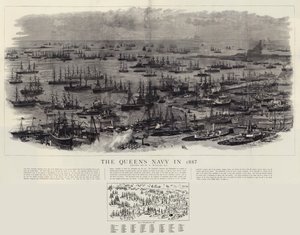 بحرية الملكة عام 1887