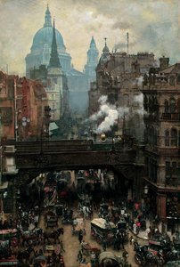 سانت بولس ولودجيت هيل ، c.1887