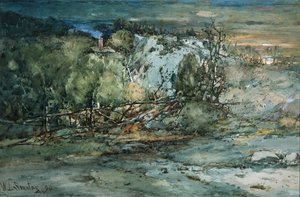 المقصورة الحدودية ، 1894. بواسطة وليام لويس صنداي