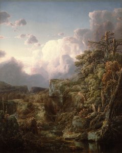 المناظر الطبيعية الجبلية ، 1854. بواسطة وليام لويس صنداي