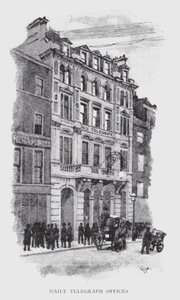 Daily Telegraph Offices (litho) بواسطة وليام لوكير