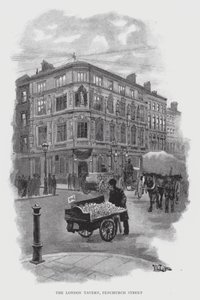 The London Tavern، Fenchurch Street (litho) بواسطة وليام لوكير