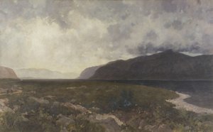 Loch Maree from Grudie Bridge, c.1905 (oil on canvas) بواسطة وليام ماثيو هيل