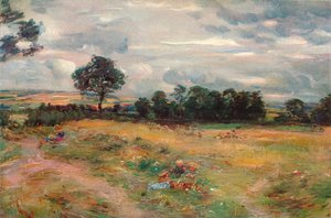 الحصاد في Broomieknowe ، 1896 بواسطة وليام مكتاغارت