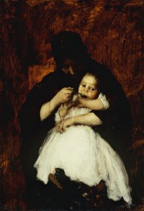 إطعام الطفل ، 1886 بواسطة وليام ميريت تشيس