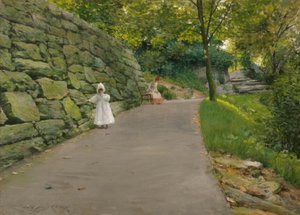 In the Park بواسطة وليام ميريت تشيس