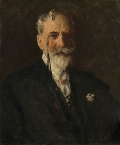 بورتريه ذاتي ، 1915. بواسطة وليام ميريت تشيس
