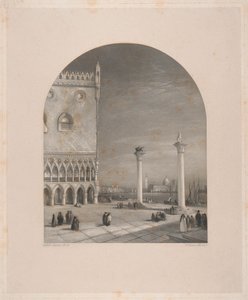 البندقية - Piazzetta بواسطة وليام ميلر