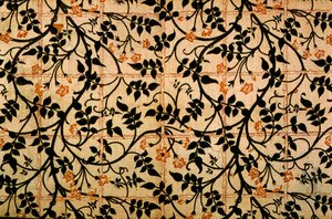 تصميم ستائر ياسمين تريل ، 1868-70 (قطن مطبوع) بواسطة وليام موريس