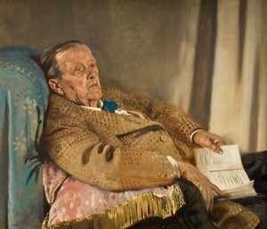 صورة للسير إدوين راي لانكستر 1847-1929 ، 1928. بواسطة وليام نيوينهام مونتاج أوربن