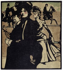 الأرستقراطيين في السباقات ، لندن - في "أنواع لندن" ، بقلم ويليام نيكولسون (1872-1949) ، إد فلوري بواسطة وليام نيكلسون