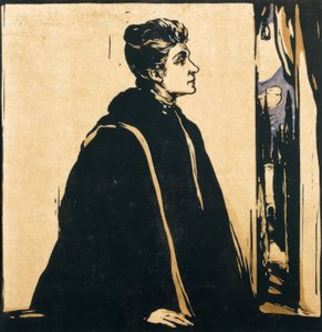 Porträt von Eleonora Duse بواسطة وليام نيكلسون