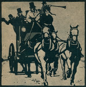 The Four-In-Hand ، c1898 ، 1935. بواسطة وليام نيكلسون