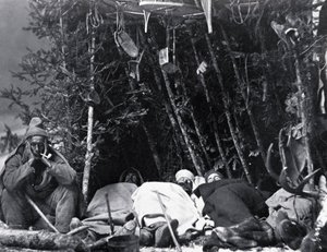 حياة الصياد في كندا ، تصوير نوتمان ، حوالي عام 1890.