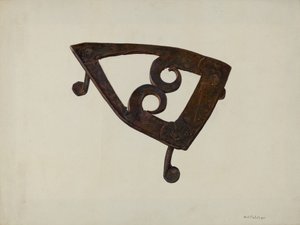 الركيزة الحديدية ، ج. 1939. بواسطة وليام أو. فليتشر
