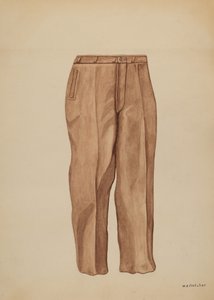 سراويل ، ج. 1937. بواسطة وليام أو. فليتشر