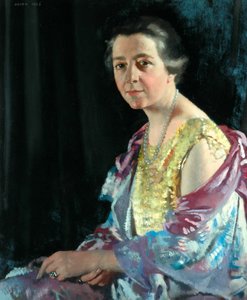 السيدة توماس هوارث ، 1926 بواسطة وليام أوربن