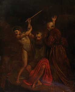 موسى وهارون وحور على جبل حوريب 1857. بواسطة وليام بيج