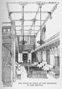 مجلس اللوردات في بداية القرن c1897 بواسطة وليام باتن