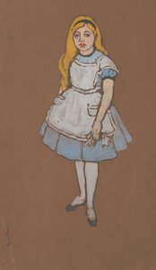 تصميم أزياء أليس لـ Alice-in-Wonderland ، 1915 ، 1915.