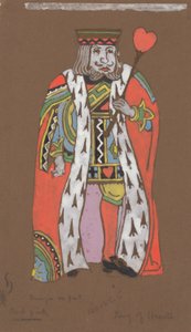 ملك القلوب (تصميم أزياء أليس في بلاد العجائب، 1915